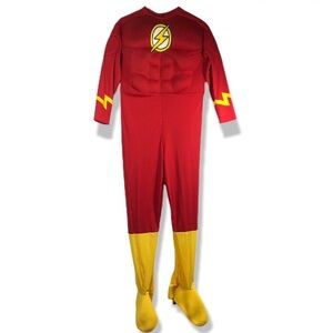 Justice league dc comics flash costume kid size L
